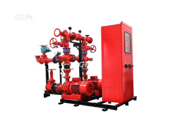 NFPA Electric/Diesel/Jockey fire Pump with skid-mounted