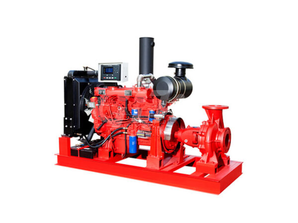 Diesel Fire pump with end-suction pump