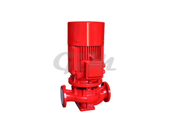 Vertical centrifugal pipeline fire pump