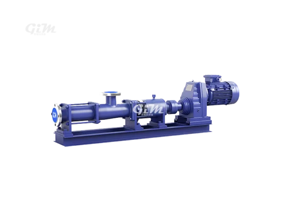 NMG screw pump with gearbox