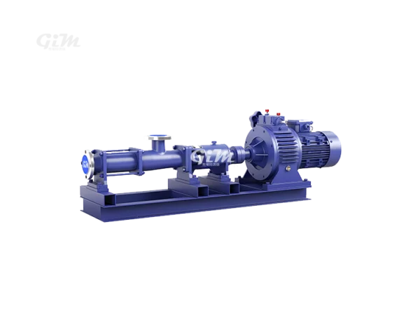 NMV industrial screw pump with variable frequency motor